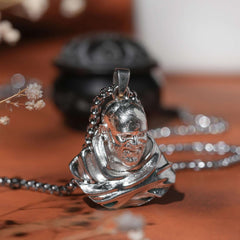 neem karoli baba silver plated locket