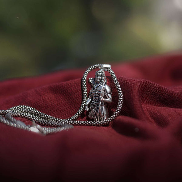 ramji pendant silver plated