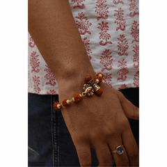 Rudraksh Damru Eye Bracelet - Pavitra