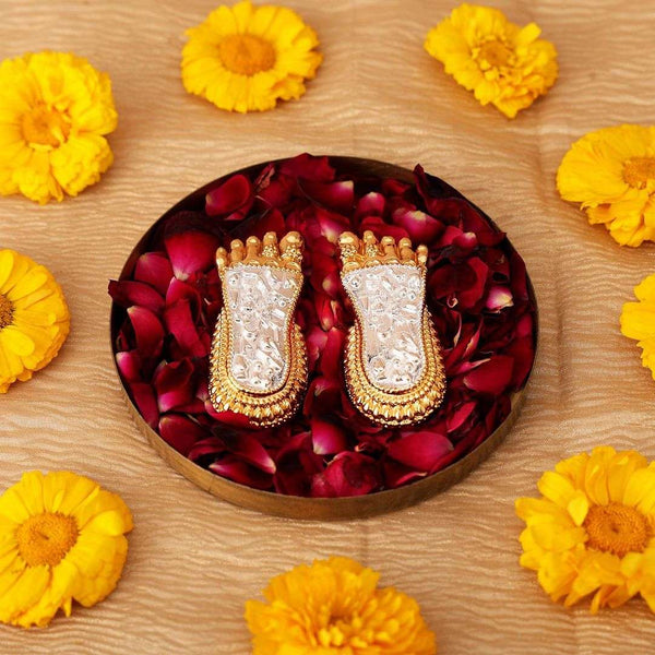 Shri Lakshmi Mata Charan Paduka – Blessings of Wealth and Prosperity - Pavitra