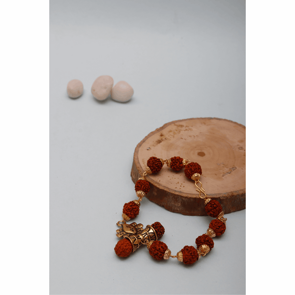 Rudraksh Damru Eye Bracelet - Pavitra