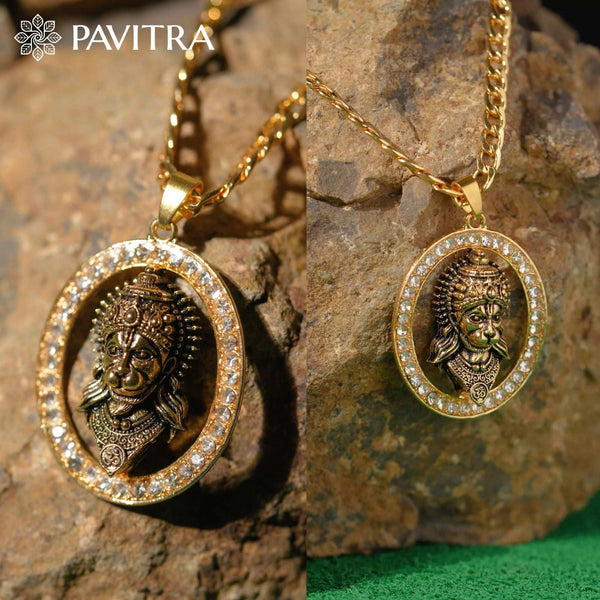 Hanuman & Gada Pendant - Pavitra