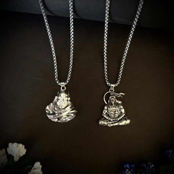 hanumanji pendants silver plated locket