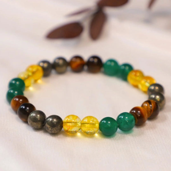 Money Magnet With Pyrite Bracelet – Prosperity Attracting Crystal Energy
