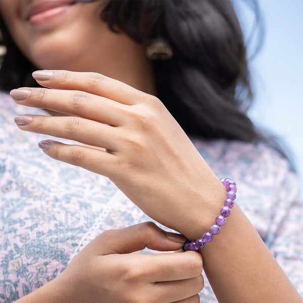 Amethyst Healing Bracelet | For Protection & Concentration