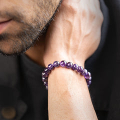 Amethyst Healing Bracelet | For Protection & Concentration