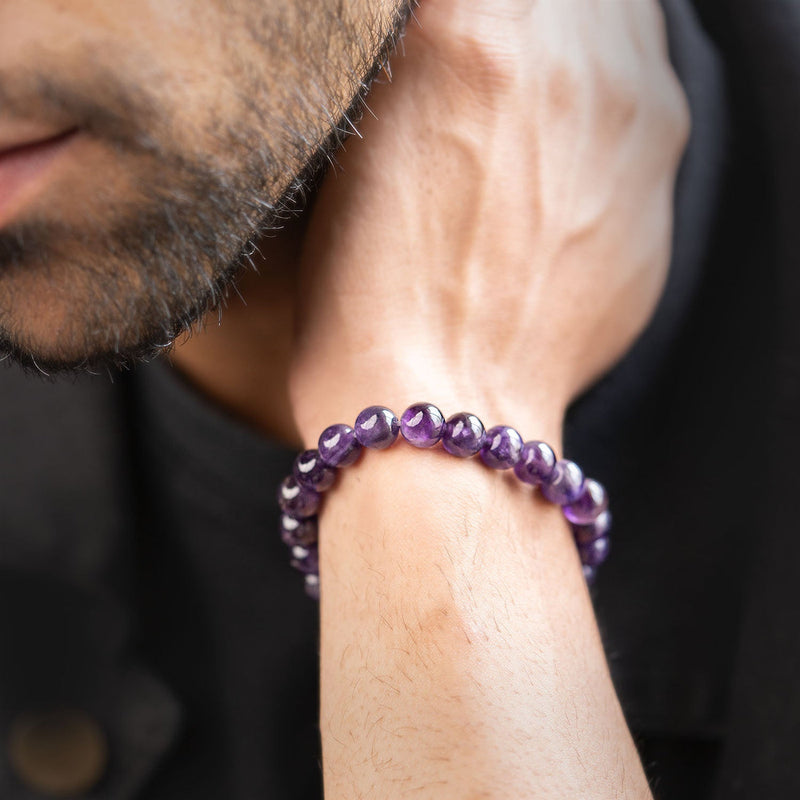 Amethyst Healing Bracelet | For Protection & Concentration