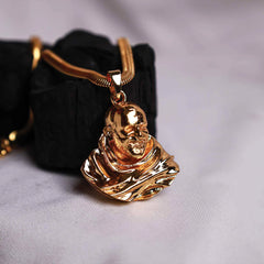 Neem Karoli Baba Silver Plated Pendant